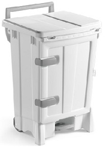 Contenedor Open-Up C/Pedal 90 Lts. Beige