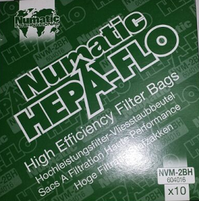 Bolsa Numatic NV200/250/370/NVM2BH P10