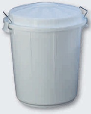 Barreño industrial 70 ltr. blanco