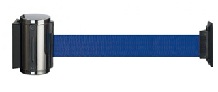 Barrera retractil pared 2 Mtr.Azul