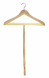 Percha madera c/barra larga C7