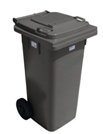 Contenedor c/r 120 Ltr Gris