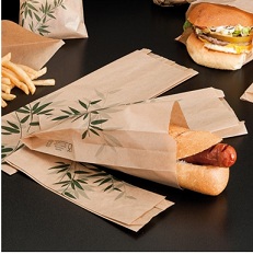 Bolsa papel kraft 12+4x26 P500