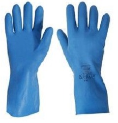 Guante Nitrilo Industrial Azul P