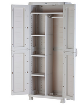 Armario resina 2P RP1  1850x700x450 MEGABLOCK