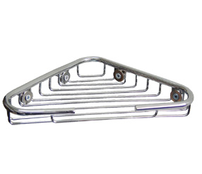JABONERA TRIANGULAR LATON BRILLANTE