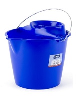 CUBO ESCURRIDOR REDONDO 12L QALITA AZUL