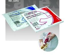 Guante Shield polietileno transp.G