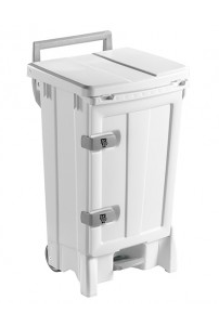 CONTENEDOR OPEN-UP 90L TAPA BLANCA