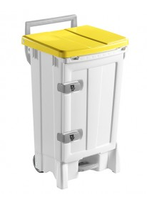 CONTENEDOR OPEN-UP 90L TAPA AMARILLA