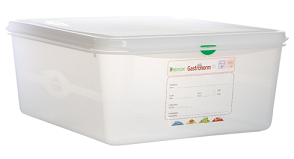 HERMETICO GN CON TAPA 2/3 13,5 L.
