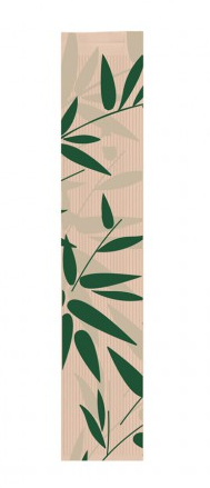 Bolsa Kraft Feel Green 9+3.5x35