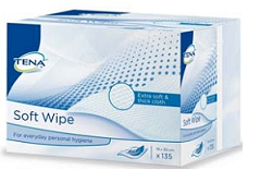 TENA TOALLITAS SECAS 19X30 CMS (SOFT WIPES)
