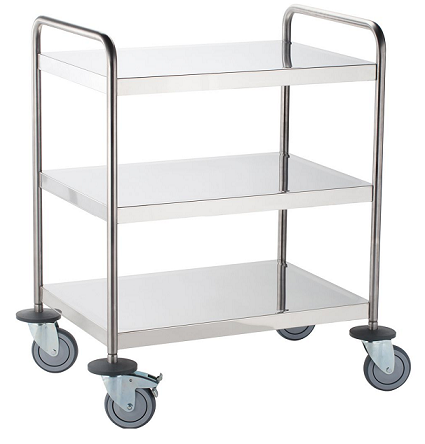CARRO SERVICIO 3 EST. MOD.155/PP3 INOX