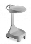 CARRO PORTABOLSAS SMILE GRIS 120 LT