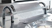 DISPENSADOR ALUMINIO 45 CM METÁLICO