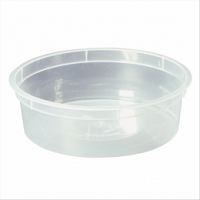 Tarrina Inyectada Microondable 225ml ransparente