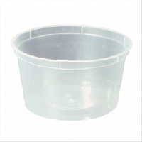 Tarrina Inyectada Microondable 475ml Transparente