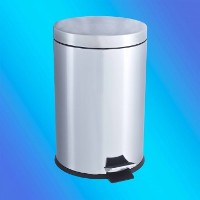 PAPELERA C/PEDAL METALICA 20 LT