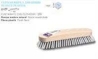 Cepillo Ropa 1.200 Borde Blanco Plastik