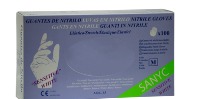 GUANTES NITRILO BLANCO T.P SENSITIVE