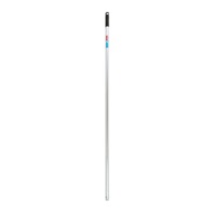 PALO ALUMINIO ANODIZADO 150 CM ROJO