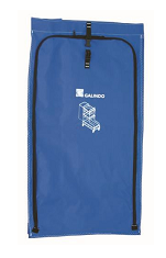 BOLSA PLASTIFICADA AZUL MOD 10 CON CREMALLERA