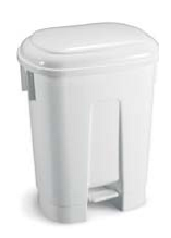 CONTENEDOR DERBY 60 L. TAPA BLANCA