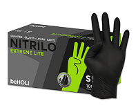 Guantes Nitrilo Sin Polvo Negros T.M