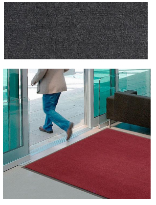 ALFOMBRA POLYPLUSH LITE-123 90X150 GRIS