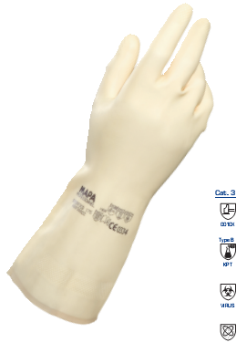 GUANTES VITAL 175 CARAMELO T.8
