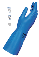 Guantes Ultranitril 475 Azul T.9