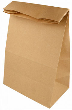 BOLSA SOS SIN ASAS 22+14X37 KRAFT NATURAL 222.42