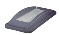 Tapa batiente gris