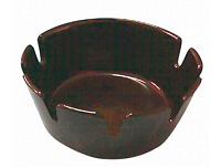 Cenicero Sobremesa Melamina Negro