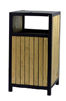 Papelera Madera 150L