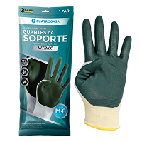Guante Nylon con Nitrilo T.XL