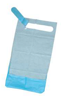 Babero Desechable Imp.con Bolsillo