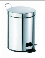 Papelera con pedal 5 litros inox