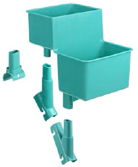 KIR PORTACUBOS 4 LTS. VERDE S030305