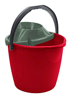 Cubo Colors con escurridor 13 lt Rojo