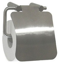 PORTARROLLOS MEDINOS C/TAPA INOX SATINADO AI0080CS