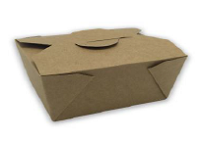 CAJA TAKE AWAY KRAFT 113X90X63 MM