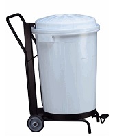 CUBO GOLIAT C/RUEDAS PEDAL 95 L. BLANCO