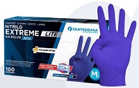 Guante Nitirlo Extreme Lite Azul T.G