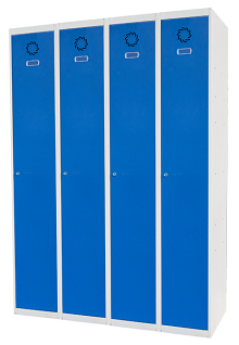 MODULO 4 TAQUILLAS ECOV-30/4 PUERTA AZUL RTAL 5010