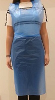 Delantal Plástico Azul 78x133
