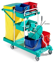 Carro modular mutliuso para limpieza zonas grandes