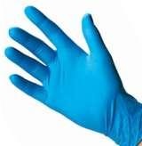 GUANTES NITRILO S/POLVO AZUL T.P QALITA