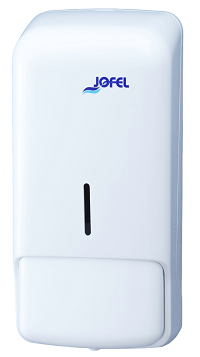 DOSIFICADOR DE JABON AZUR ABS BLANCO 0,85 L.